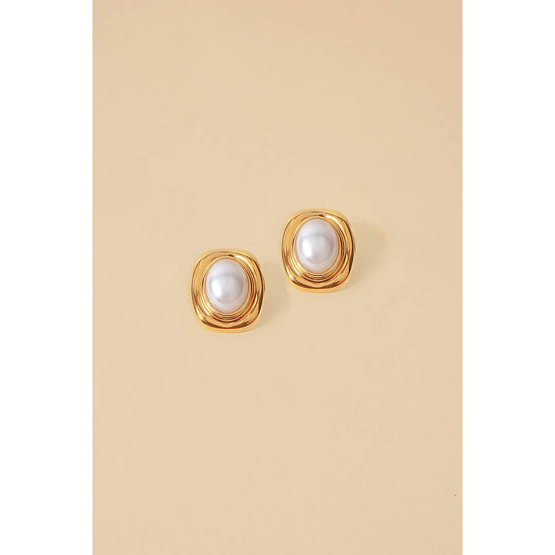 Pendientes Luca Pearl Reverie