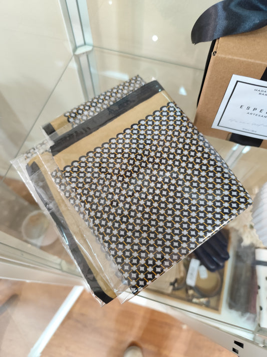 Pañuelo Oxford chain metal