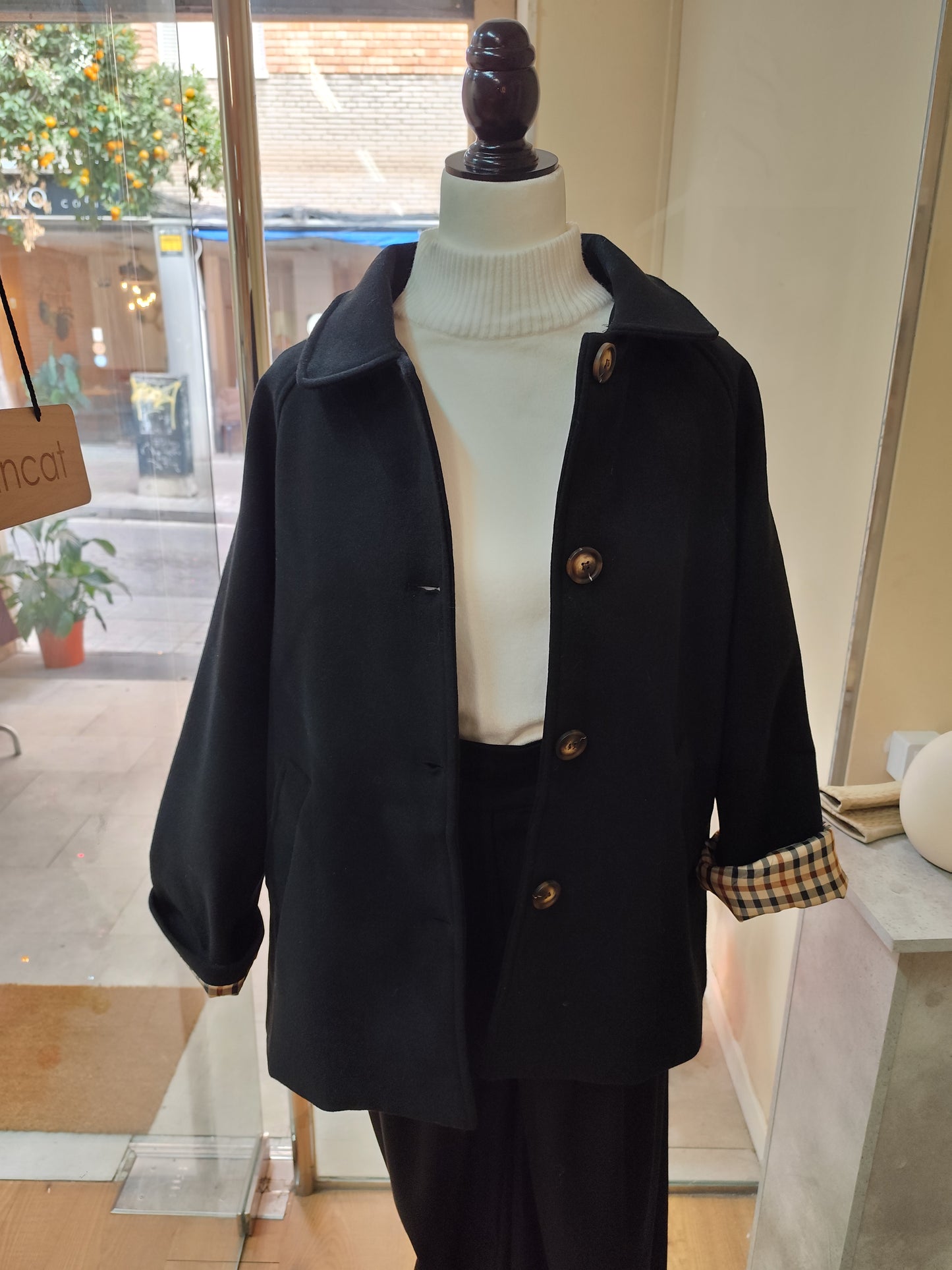 Abrigo de paño Carcassone