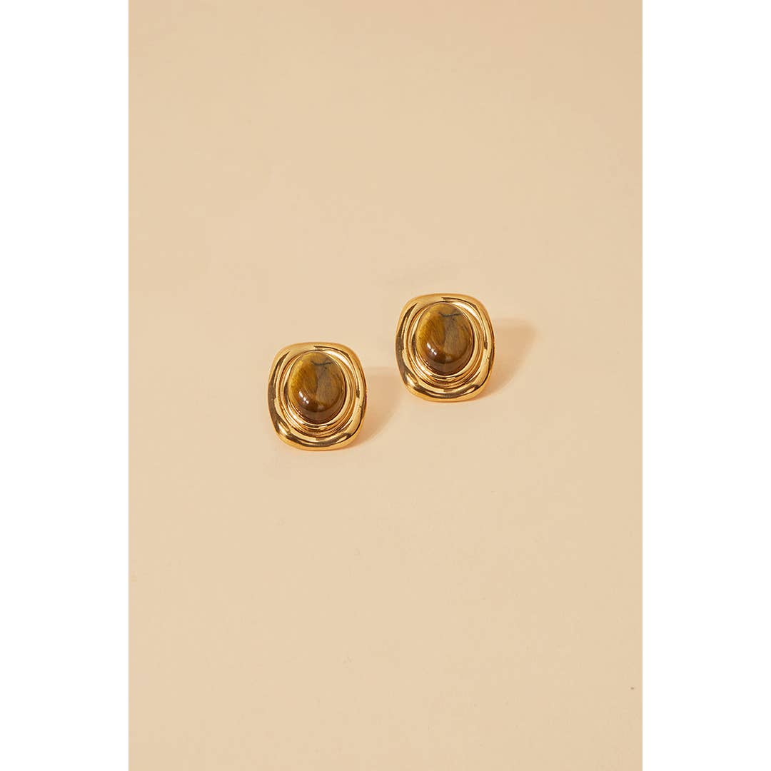 Pendientes Luca Marron Riviere